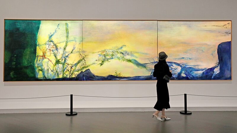Zao_Wou-kis_Masterpieces_Return_to_Hangzhou_in_Centennial_Retrospective - Khabar Asia Zao Wou-ki's Masterpieces Return to Hangzhou in Centennial Retrospective