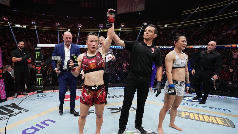Zhang_Weili_Defends_UFC_Strawweight_Title_in_Historic_All-Chinese_Clash_at_UFC_300 - Khabar Asia Zhang Weili Defends UFC Strawweight Title in Historic All-Chinese Clash at UFC 300