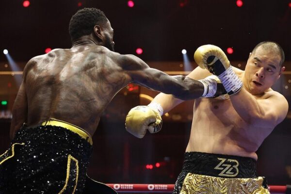 Zhang Zhilei Stuns Deontay Wilder with Knockout Victory in Riyadh Showdown Zhang Zhilei Stuns Deontay Wilder with Knockout Victory in Riyadh Showdown