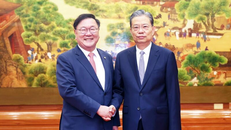 Zhao_Leji_Meets_ROK_Delegation__Pledges_Enhanced_China_ROK_Cooperation - Khabar Asia Zhao_Leji_Meets_ROK_Delegation__Pledges_Enhanced_China_ROK_Cooperation