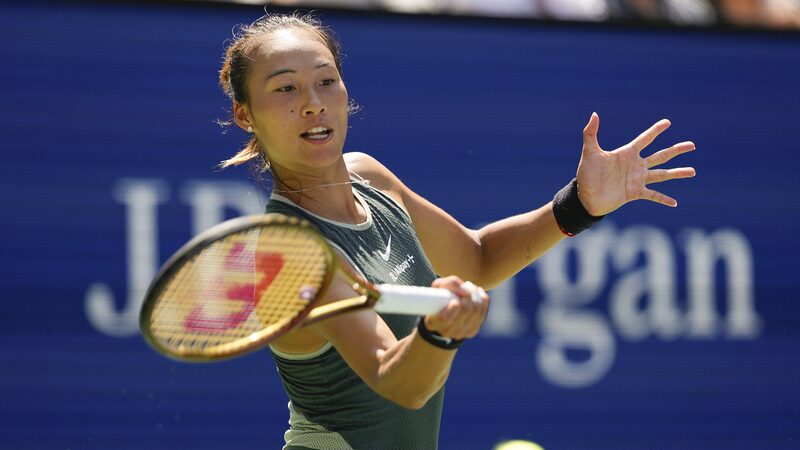 Zheng_Qinwen_Rallies_Past_Anisimova_in_U_S__Open_First_Round - Khabar Asia Zheng_Qinwen_Rallies_Past_Anisimova_in_U_S__Open_First_Round