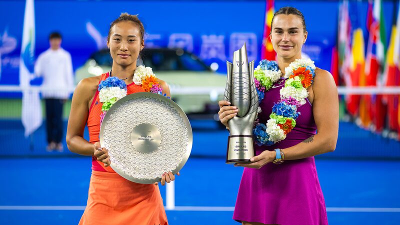 Zheng_Qinwen_Set_for_Rematch_with_Aryna_Sabalenka_at_WTA_Finals_in_Riyadh - Khabar Asia Zheng_Qinwen_Set_for_Rematch_with_Aryna_Sabalenka_at_WTA_Finals_in_Riyadh