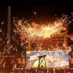 A_Fiery_Finale__Molten_Iron_Fireworks_Illuminate_Lantern_Festival video poster
