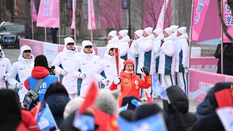 Asian_Winter_Games_Torch_Relay_Ignites_in_Harbin