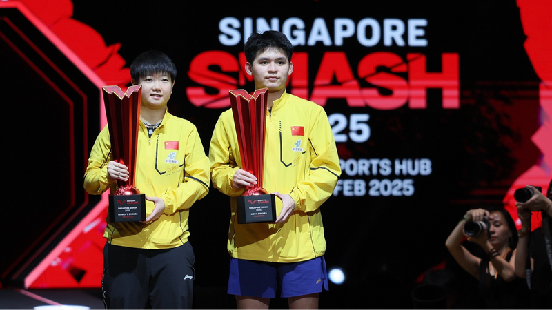 Chinese_Paddlers_Sun_Yingsha_and_Lin_Shidong_Dominate_WTT_Singapore_Smash - Khabar Asia Chinese_Paddlers_Sun_Yingsha_and_Lin_Shidong_Dominate_WTT_Singapore_Smash