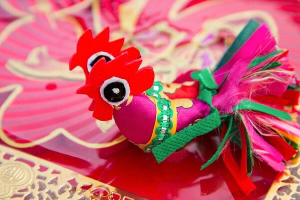 Colorful Cloth Roosters Welcome Lichun, the Start of Spring in China Colorful_Cloth_Roosters_Welcome_Lichun__the_Start_of_Spring_in_China