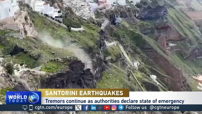 Greek_PM_Visits_Santorini_Amid_Ongoing_Earthquake_Concerns video poster