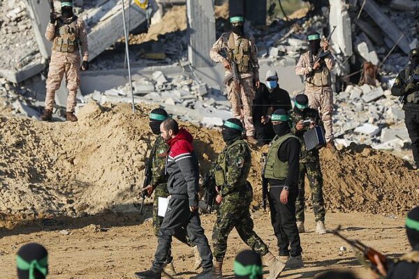 Hamas_Releases_Three_Israeli_Hostages_in_Gaza_Strip