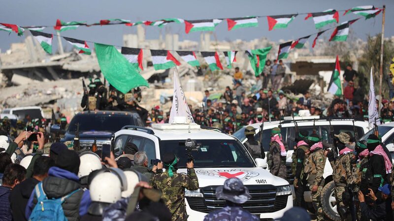 Hamas, Israel Conclude Hostage Exchange, Release 3 Israelis Hamas__Israel_Conclude_Hostage_Exchange__Release_3_Israelis