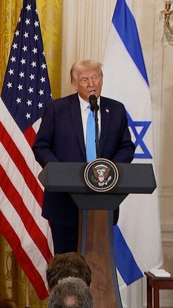 Trump_Proposes_U_S__Takeover_of_Gaza_Strip_During_Netanyahu_s_Visit_poster - Khabar Asia Trump_Proposes_U_S__Takeover_of_Gaza_Strip_During_Netanyahu_s_Visit video poster