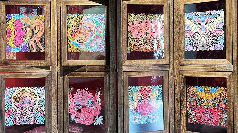 Ancient_Chinese_Characters_Reimagined_Through_Paper_Art_Exhibition_in_Beijing - Khabar Asia Ancient_Chinese_Characters_Reimagined_Through_Paper_Art_Exhibition_in_Beijing