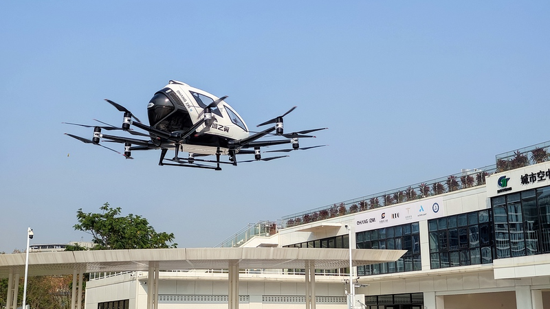 China_Launches_World_s_First_Commercial_Passenger_eVTOL_Operations - Khabar Asia China_Launches_World_s_First_Commercial_Passenger_eVTOL_Operations