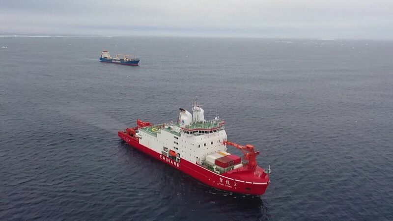 China_s_Xuelong_2_Icebreaker_Engages_Public_in_New_Zealand_Antarctic_Mission