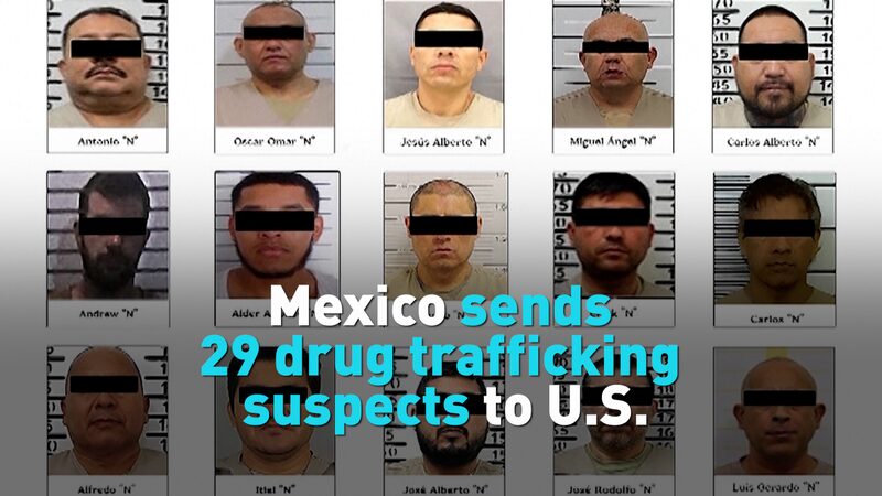 Mexico_Transfers_29_Drug_Trafficking_Suspects_to_U_S__Amid_Tensions_poster - Khabar Asia Mexico_Transfers_29_Drug_Trafficking_Suspects_to_U_S__Amid_Tensions video poster