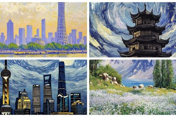 Van Gogh & Monet Reimagine China’s Icons in New Art Exhibition Van_Gogh___Monet_Reimagine_China_s_Icons_in_New_Art_Exhibition