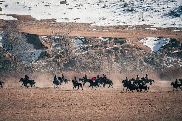 Xinjiang Celebrates Traditional Goat-Grabbing Sport in Yili Valley Xinjiang_Celebrates_Traditional_Goat_Grabbing_Sport_in_Yili_Valley