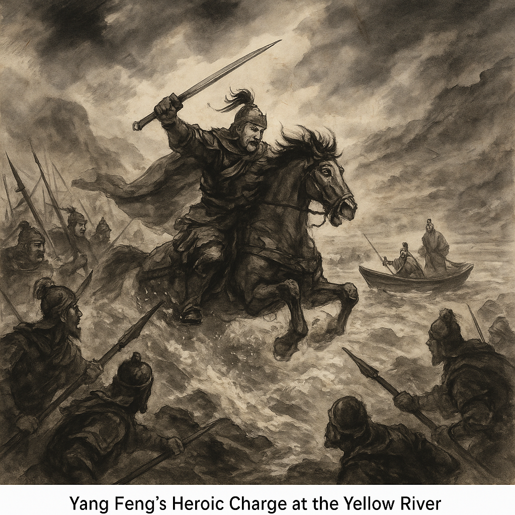 Yang Fengs Heroic Charge at the Yellow River