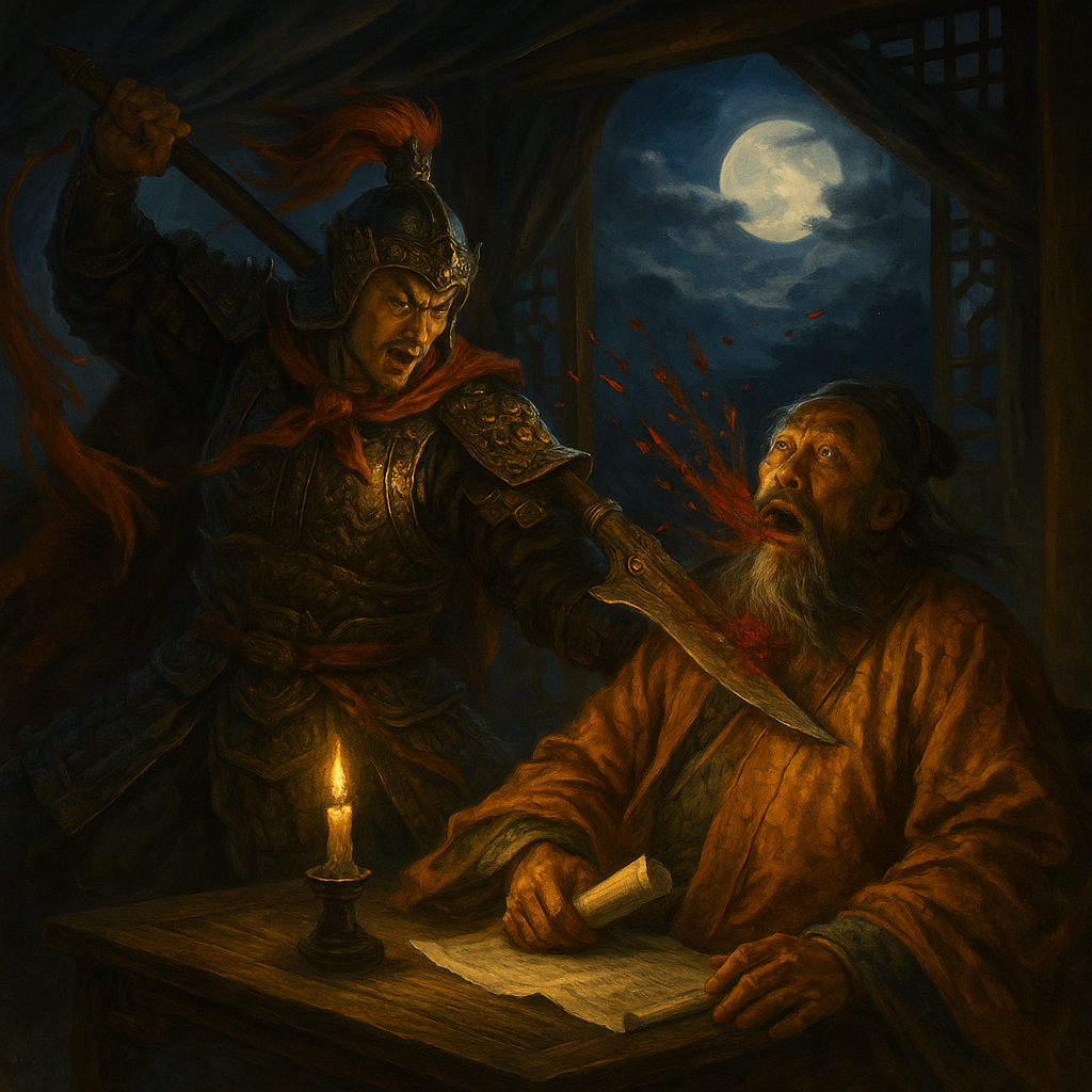 Lv Bu Slays Ding Yuan - Khabar Asia Lü Bu Slays Ding Yuan