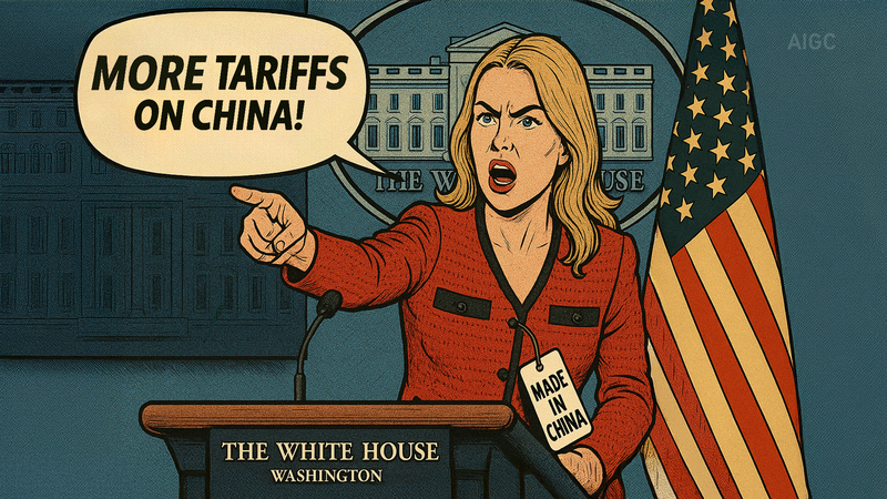 China_Diplomat_Highlights_Trade_Irony_in_US_Official_s_Attire - Khabar Asia China_Diplomat_Highlights_Trade_Irony_in_US_Official_s_Attire