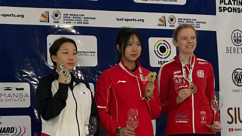 China_s_Teen_Shooter_Wang_Zifei_Wins_First_ISSF_World_Cup_Gold