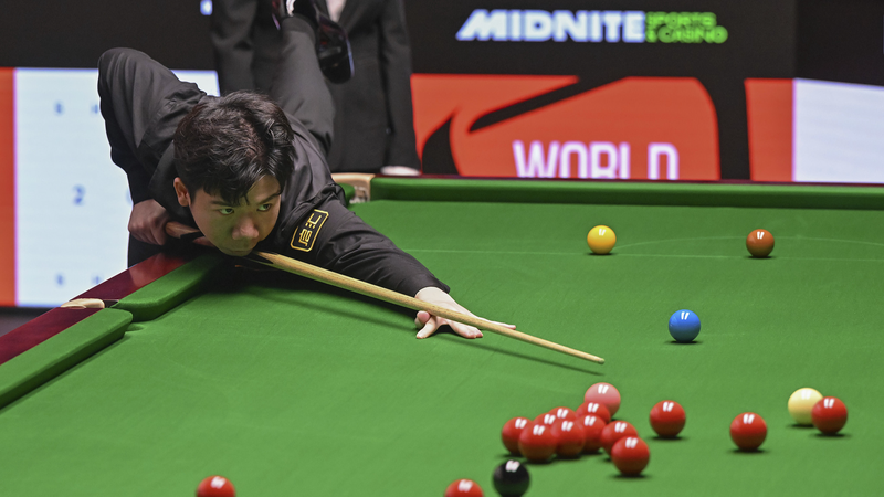 Chinese Debutant Lei Peifan Stuns World Snooker Champion Kyren Wilson Chinese_Debutant_Lei_Peifan_Stuns_World_Snooker_Champion_Kyren_Wilson
