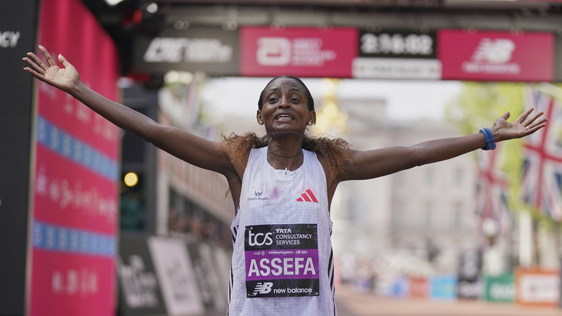 D2I27JM07QY34JU5H0LK - Khabar Asia Ethiopia's Tigst Assefa Shatters Women’s Marathon World Record in London