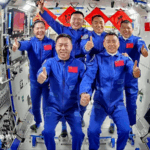 Historic_Handover_in_Orbit__Shenzhou_Crews_Unite_at_China_Space_Station_poster - Khabar Asia Historic_Handover_in_Orbit__Shenzhou_Crews_Unite_at_China_Space_Station video poster