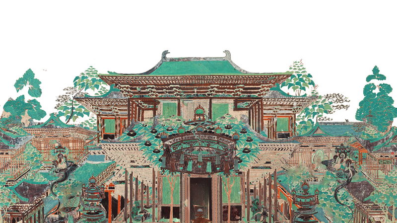 Unveiling_Tang_Era_Architectural_Marvels_in_Dunhuang_s_Mogao_Cave_172 - Khabar Asia Unveiling_Tang_Era_Architectural_Marvels_in_Dunhuang_s_Mogao_Cave_172