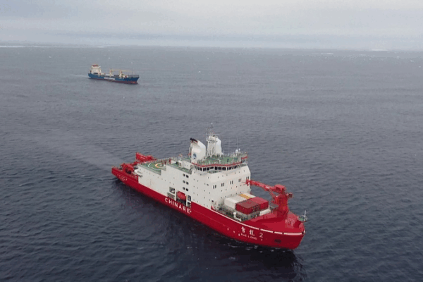 China’s Xuelong-2 Returns After Record Antarctic Expedition China’s Xuelong-2 Returns After Record Antarctic Expedition