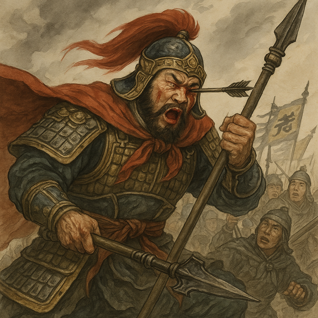 Xiahou Dun The Eye-Eating General - Khabar Asia Xiahou Dun: The Eye-Eating General