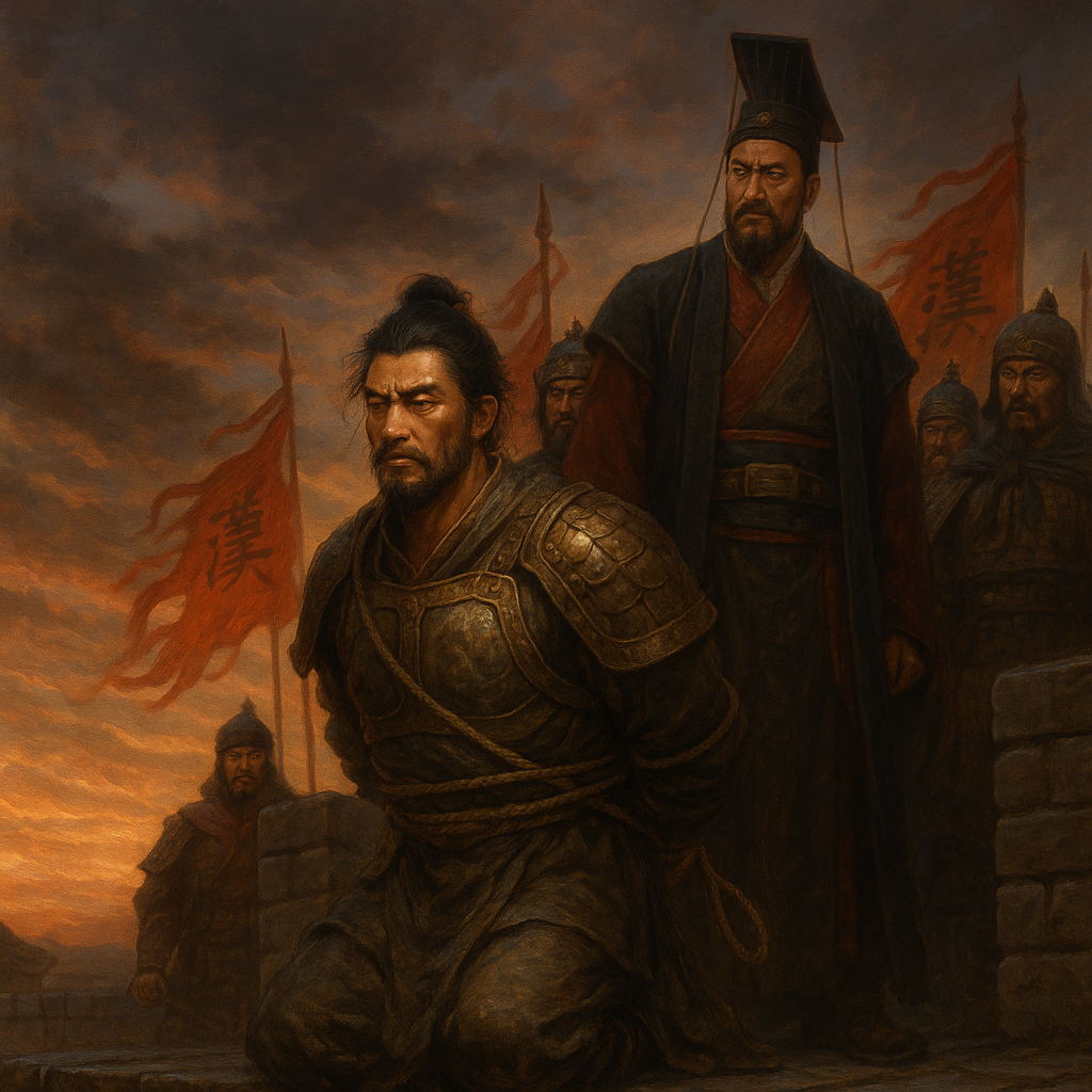 The Fall of the Fierce Hero Lv Bu Captured at White Gate Tower - Khabar Asia The Fall of the Fierce Hero Lv Bu Captured at White Gate Tower