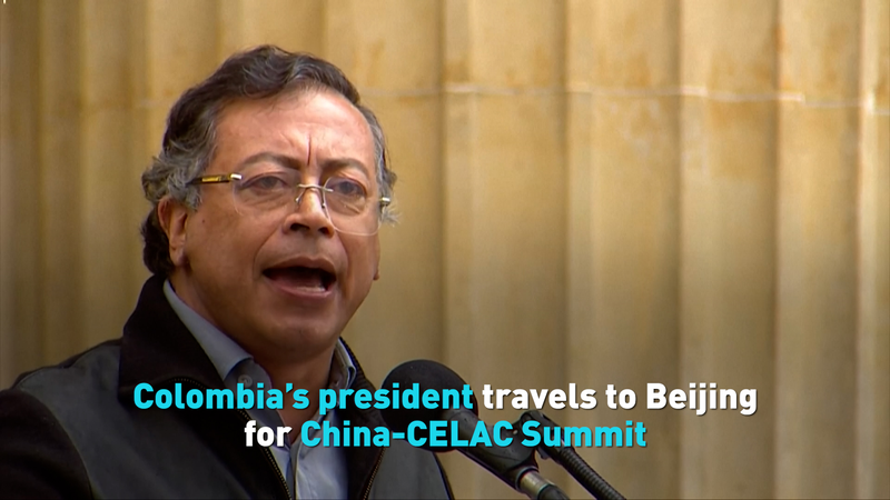 Colombia’s President Attends China-CELAC Summit in Beijing video poster