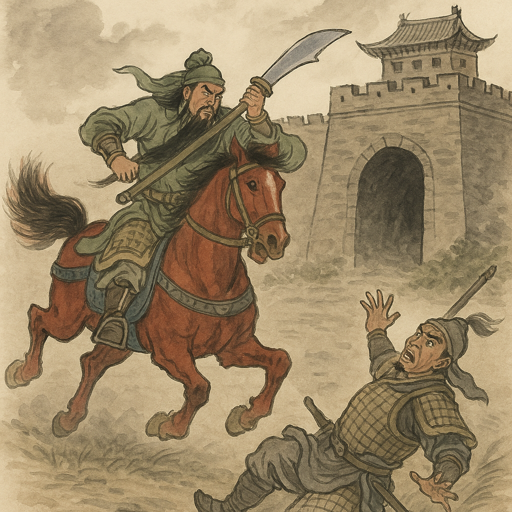 Guan Yus Triumph Over Cai Yang - Khabar Asia Guan Yus Triumph Over Cai Yang