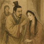 The Moment Cao Pi Sees Lady Zhens Beauty