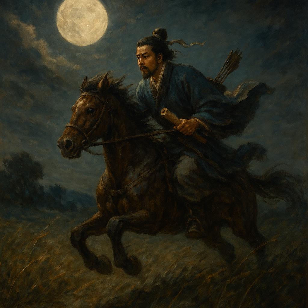 Midnight Ride of Xu Shu to Recommend the Crouching Dragon