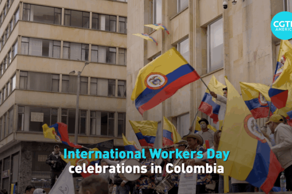 Colombia Mobilizes Millions for Workers’ Day Pushing Labor Reforms Colombia Mobilizes Millions for Workers’ Day Pushing Labor Reforms video poster