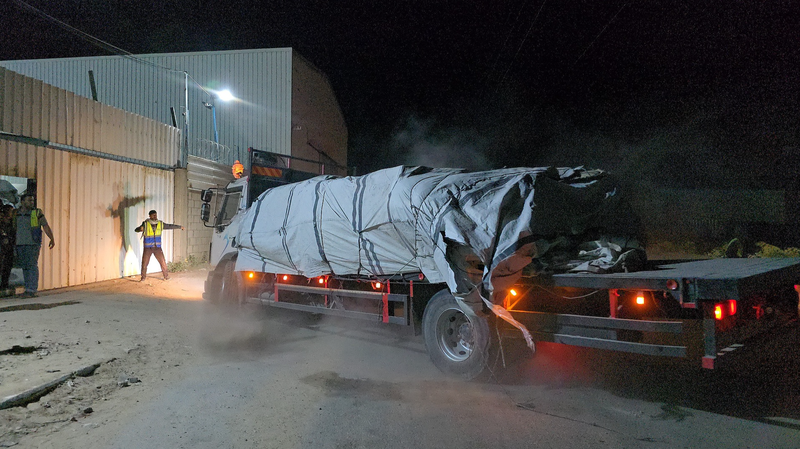 Aid_Trucks_Enter_Gaza_Amid_Distribution_Challenges__UN_Reports_Delays - Khabar Asia Aid_Trucks_Enter_Gaza_Amid_Distribution_Challenges__UN_Reports_Delays