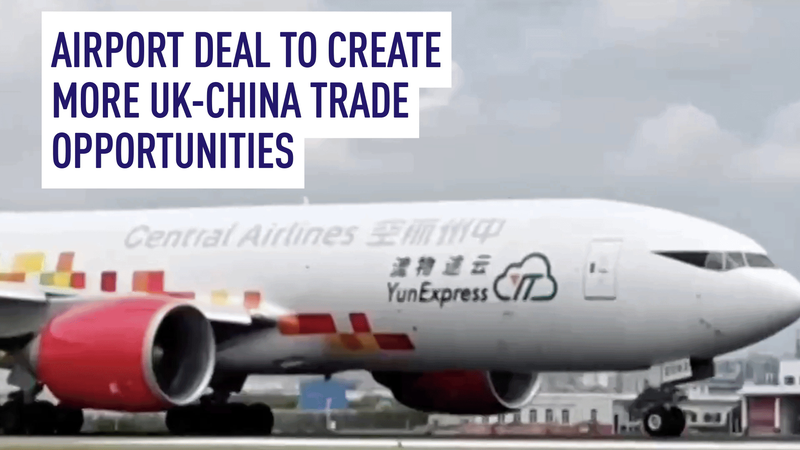 UK’s East Midlands Airport Becomes Cargo Gateway to China with New Deals UK’s East Midlands Airport Becomes Cargo Gateway to China with New Deals video poster