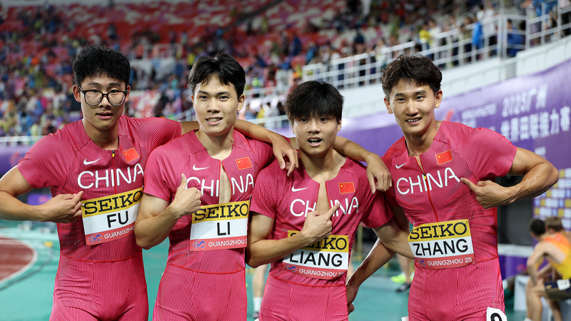 China Smashes Men’s 4x400m National Record at World Athletics Relays China_Smashes_Men_s_4x400m_National_Record_at_World_Athletics_Relays