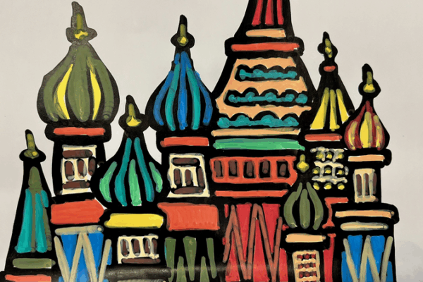American Journalist Captures St. Basil’s Cultural Heart Through Art American Journalist Captures St. Basil’s Cultural Heart Through Art video poster