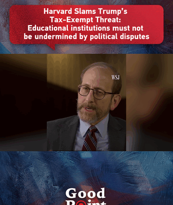 Harvard Warns Against Tax-Exempt Status Threat Harvard_Warns_Against_Tax_Exempt_Status_Threat video poster