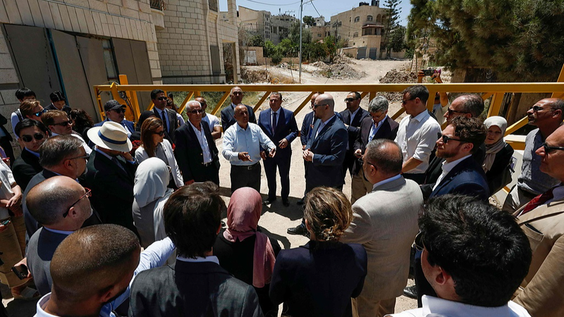 Israeli Troops Fire Warning Shots at EU Delegation in West Bank Israeli_Troops_Fire_Warning_Shots_at_EU_Delegation_in_West_Bank