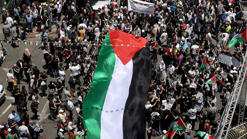 Palestinians Mark 77th Nakba Amid Escalating Tensions with Israel Palestinians_Mark_77th_Nakba_Amid_Escalating_Tensions_with_Israel video poster