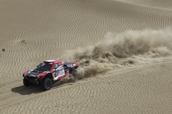 Taklimakan Rally Stage 6: Thrills, Challenges, and Stunning Landscapes Taklimakan_Rally_Stage_6__Thrills__Challenges__and_Stunning_Landscapes video poster