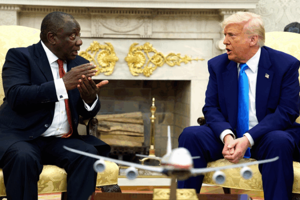 Trump Clashes with South African Leader Over ‘White Genocide’ Claims Trump_Clashes_with_South_African_Leader_Over__White_Genocide__Claims video poster