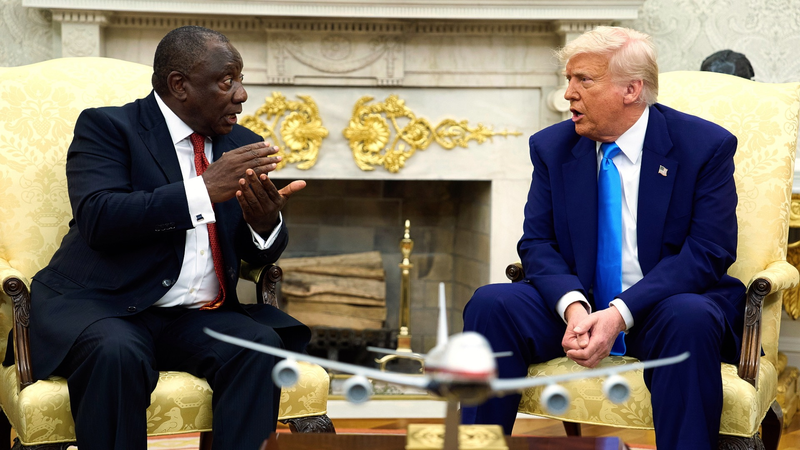 Trump_Clashes_with_South_African_Leader_Over__White_Genocide__Claims_poster - Khabar Asia Trump_Clashes_with_South_African_Leader_Over__White_Genocide__Claims video poster