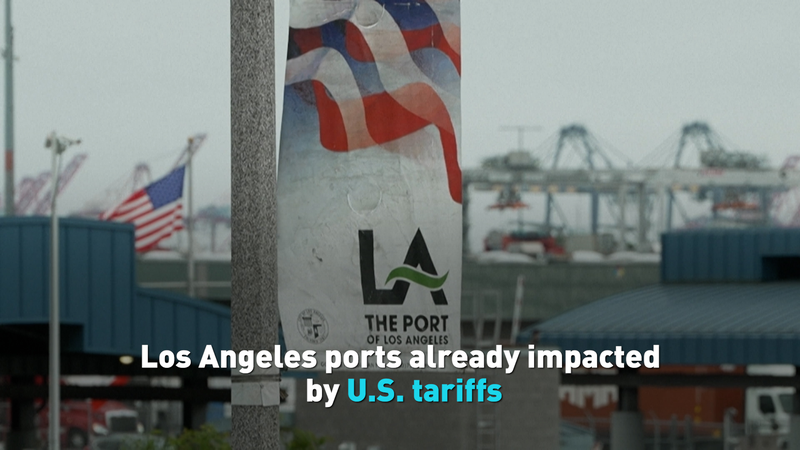 U.S. Tariffs Trigger Sharp Slowdown at Major California Ports U_S__Tariffs_Trigger_Sharp_Slowdown_at_Major_California_Ports video poster