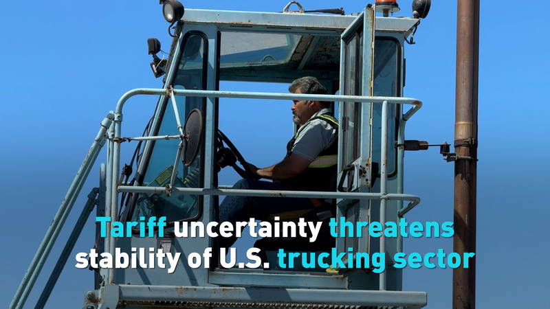 U.S. Trucking Sector Faces Strain Amid Tariff Uncertainty U_S__Trucking_Sector_Faces_Strain_Amid_Tariff_Uncertainty video poster