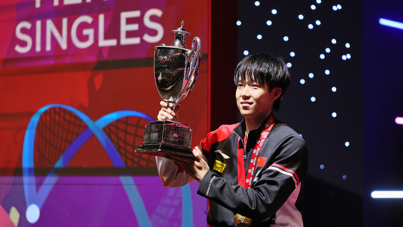 Wang Chuqin Clinches Maiden World Table Tennis Title in Doha Thriller Wang_Chuqin_Clinches_Maiden_World_Table_Tennis_Title_in_Doha_Thriller