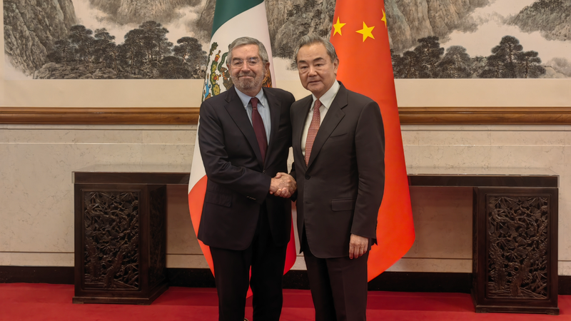 Wang Yi, Mexican Counterpart Discuss Strengthening Bilateral Ties Wang_Yi__Mexican_Counterpart_Discuss_Strengthening_Bilateral_Ties